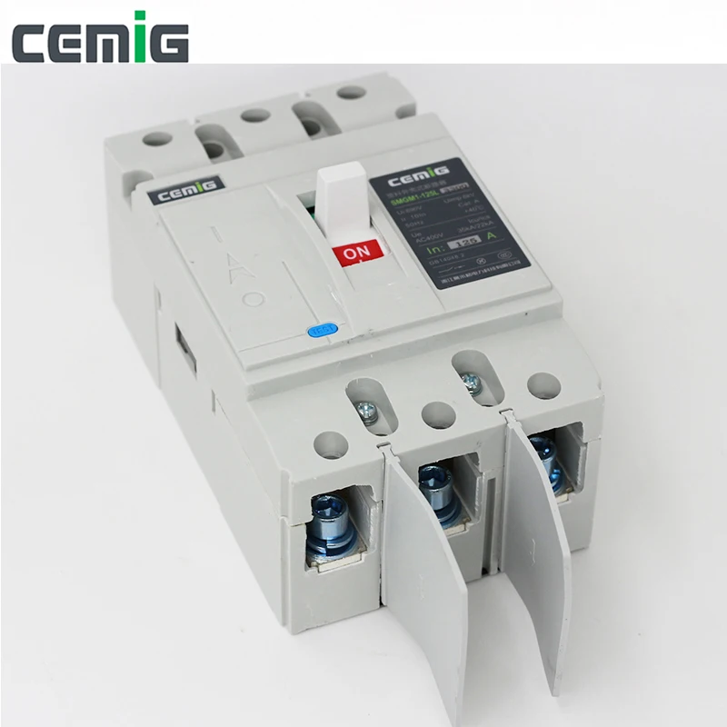 Высококачественный литой чехол Cemig автоматический выключатель MCCB SMGM1 125L 50/60Hz 125A