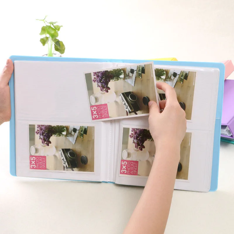 1 шт./лот фотоальбом конфетного цвета 6 дюймов для домашнего путешествия памяти