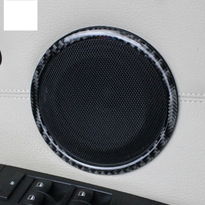 lsrtw2017 carbon fiber car door sound trims for bmw 3 series 320 318 316 325 330 335 340 328 e90 e91 e92 e93 2005-2012 2011 2010 |