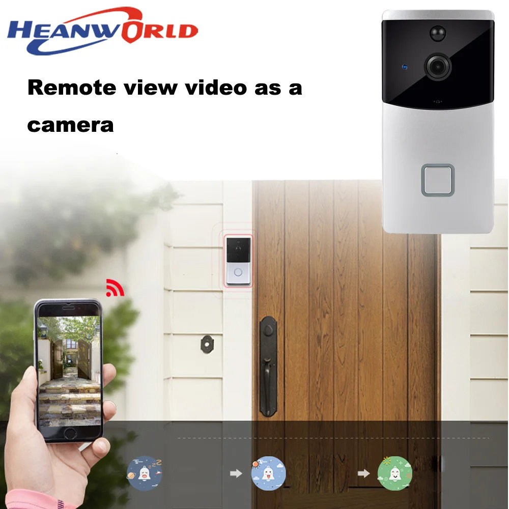 Камера видеонаблюдения Heanworld HD беспроводная камера с ИК датчиком Wi Fi