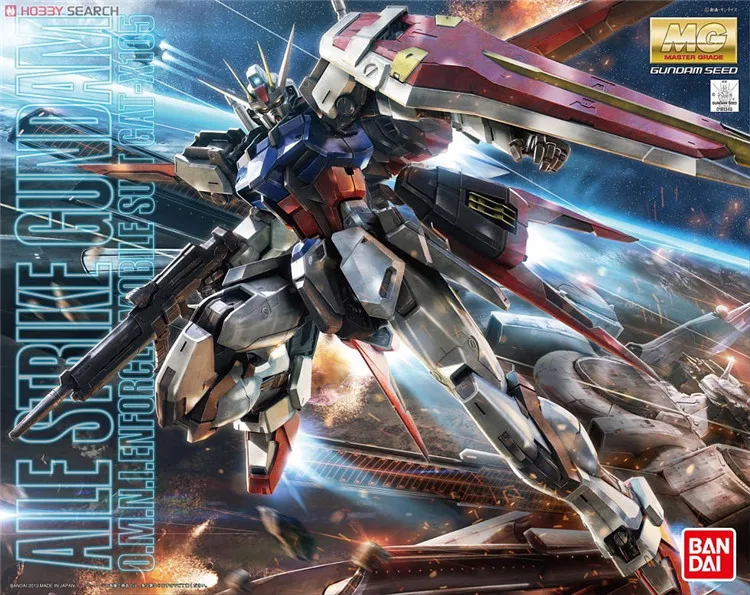 Bandai Gundam MG 1/100 Aile Strike Ver RM мобильный костюм сборные модели наборы экшн фигурки