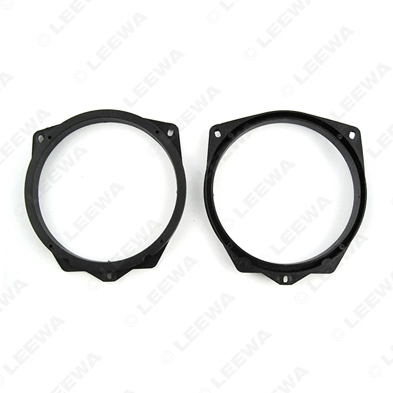 LEEWA 2 шт. Черный Автомобильный Динамик разделитель коврик адаптер для MG стерео