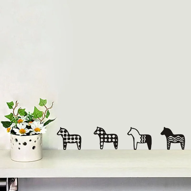 12 шт./компл. Классическая сказочная настенная наклейка Мультяшные виниловые