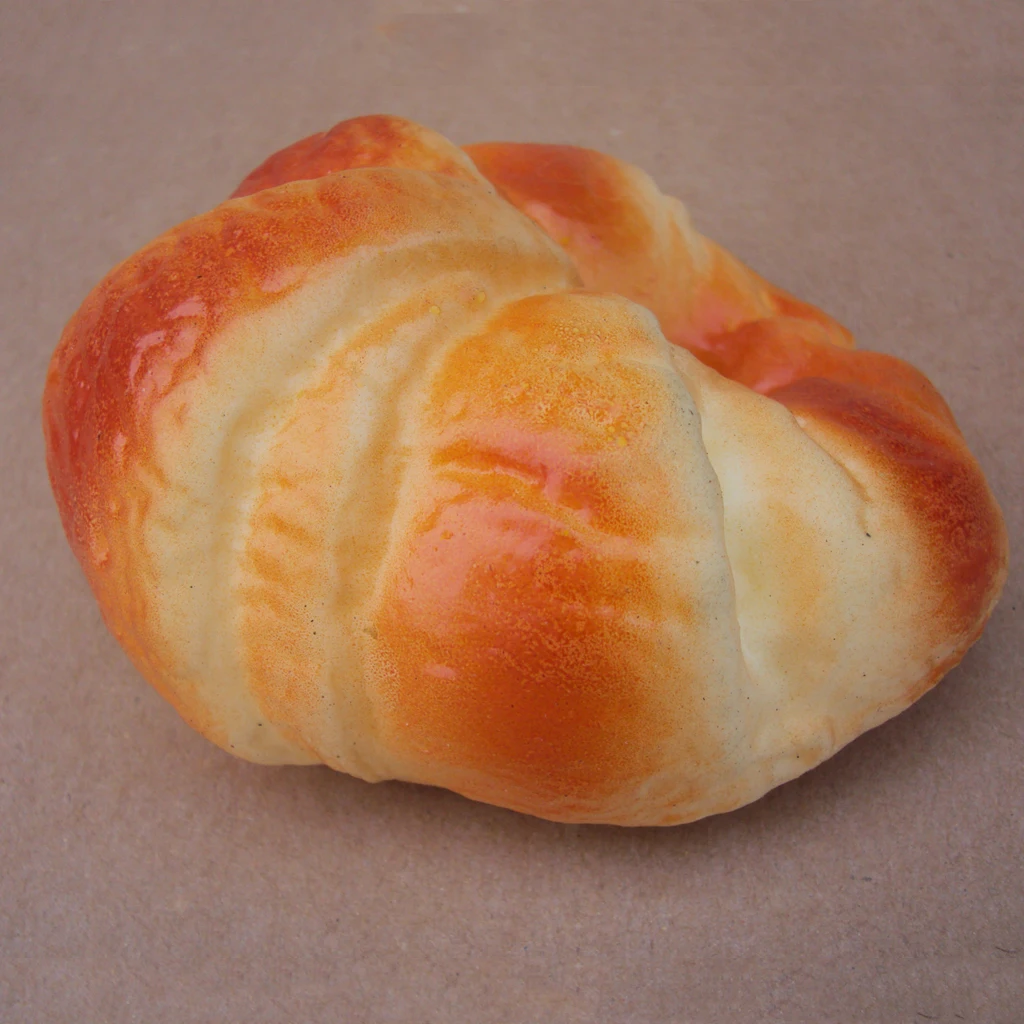 Имитационный хлеб 11 см искусственные реалистичные большие круассаны имитация