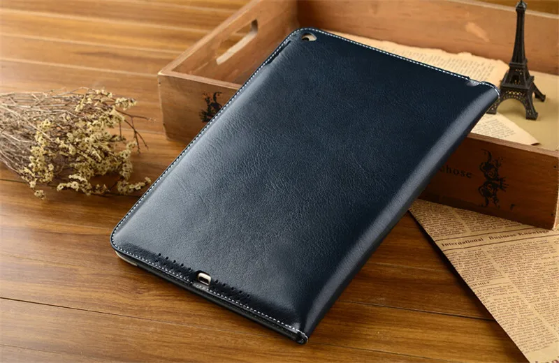 Dir-Maos для iPad Pro 12,9 ''чехол версия кожаный смарт-чехол ультра тонкий кожаный Стенд ручной держатель мягкий ручной ремень