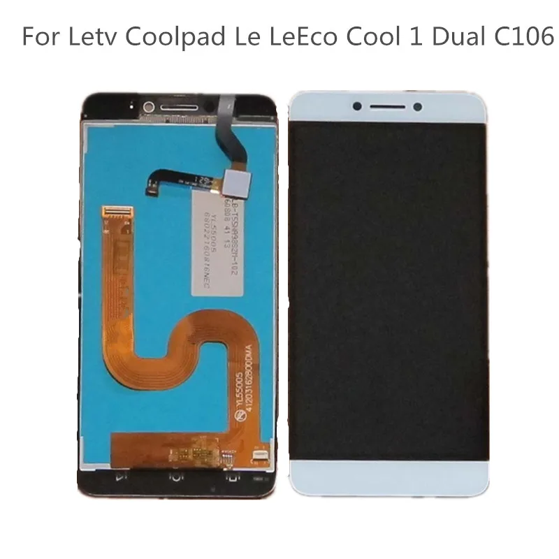 100% Протестировано лучшее качество для Letv Coolpad Le LeEco Cool 1 Dual C106 ЖК-дисплей с