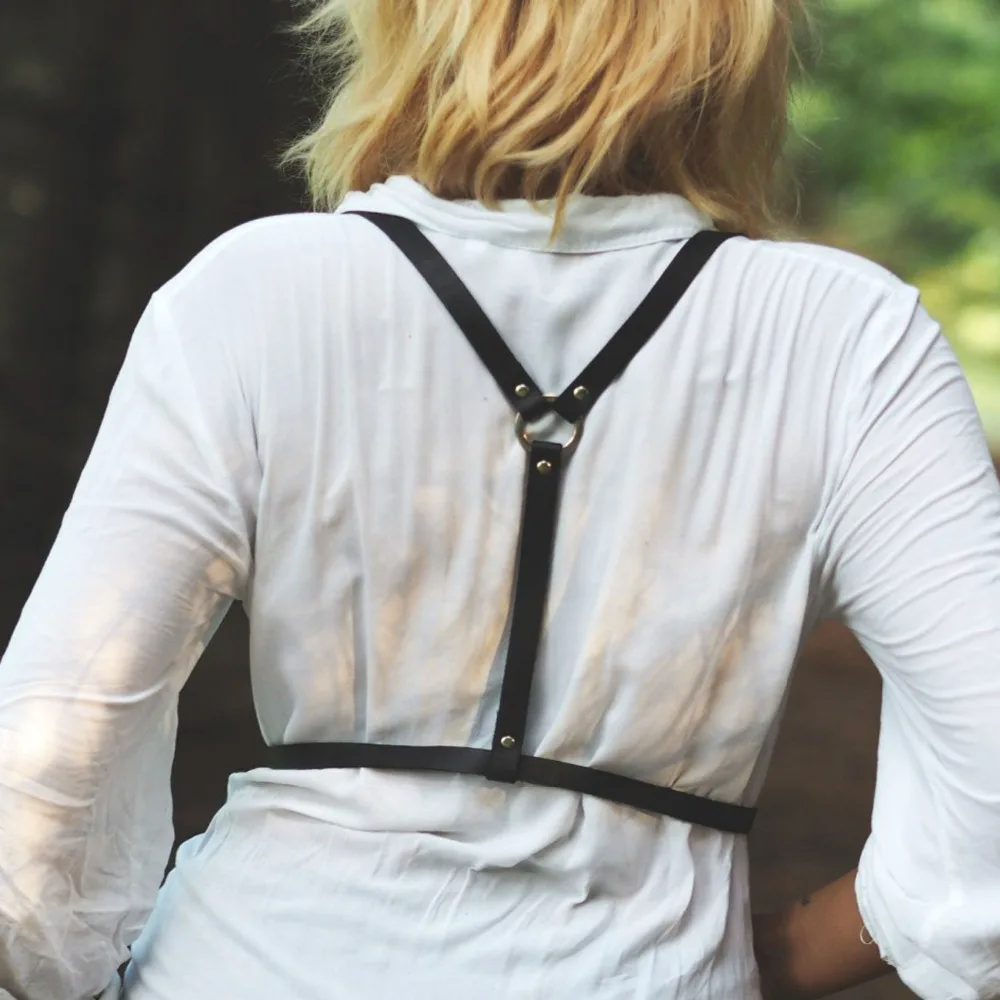 Женские кожаные ремни Харадзюку подтяжки ручной работы поясные дизайнерский