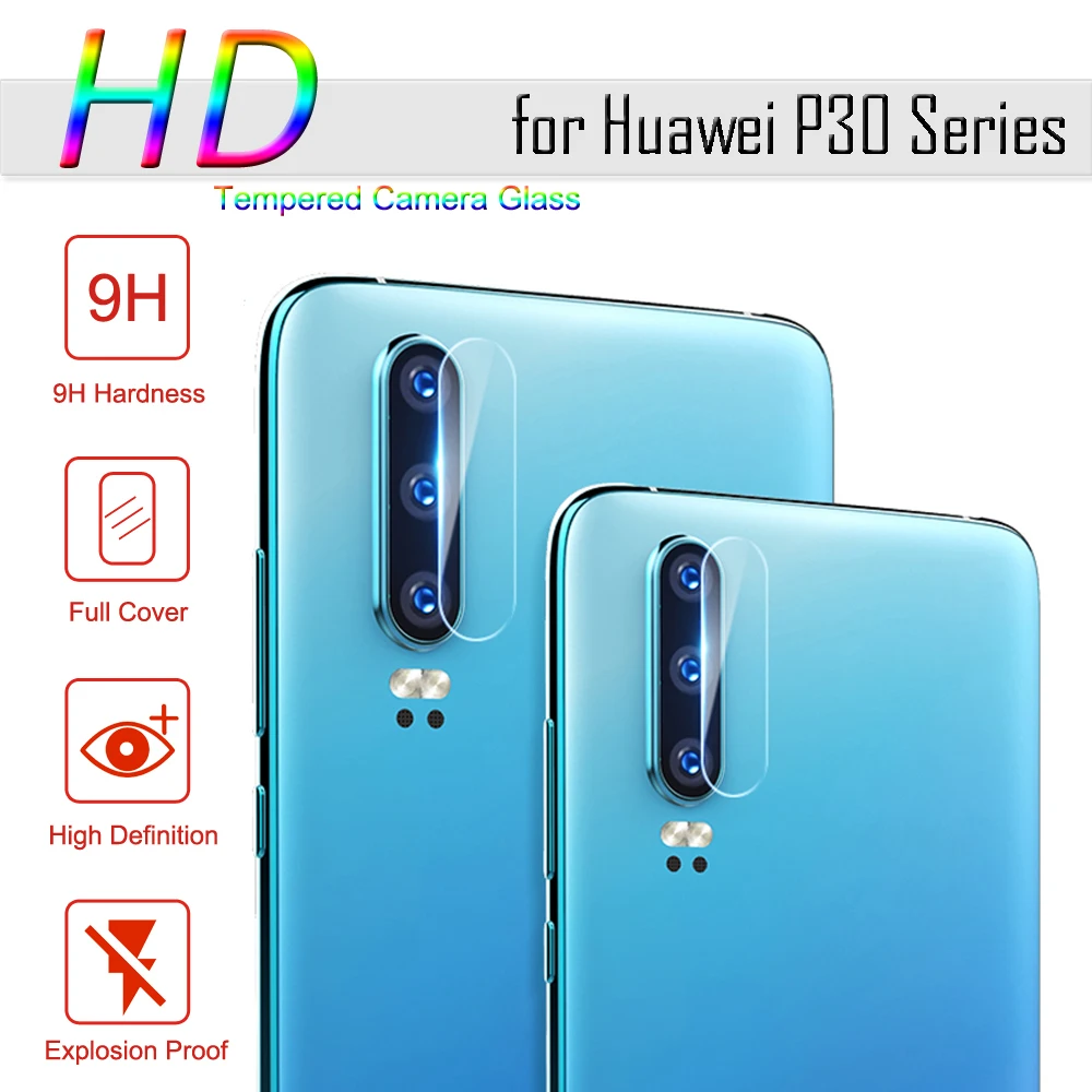 Закаленное стекло для Huawei P30 20 Mate20 Pro Lite Защита экрана объектива камеры Защитное