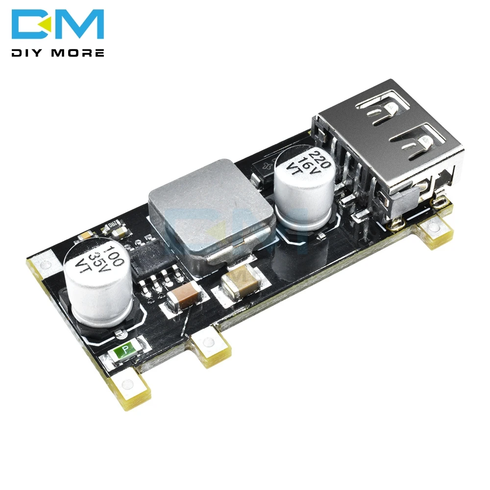 Быстродействующее зарядное устройство USB преобразователь автомобильное QC2.0 QC3.0