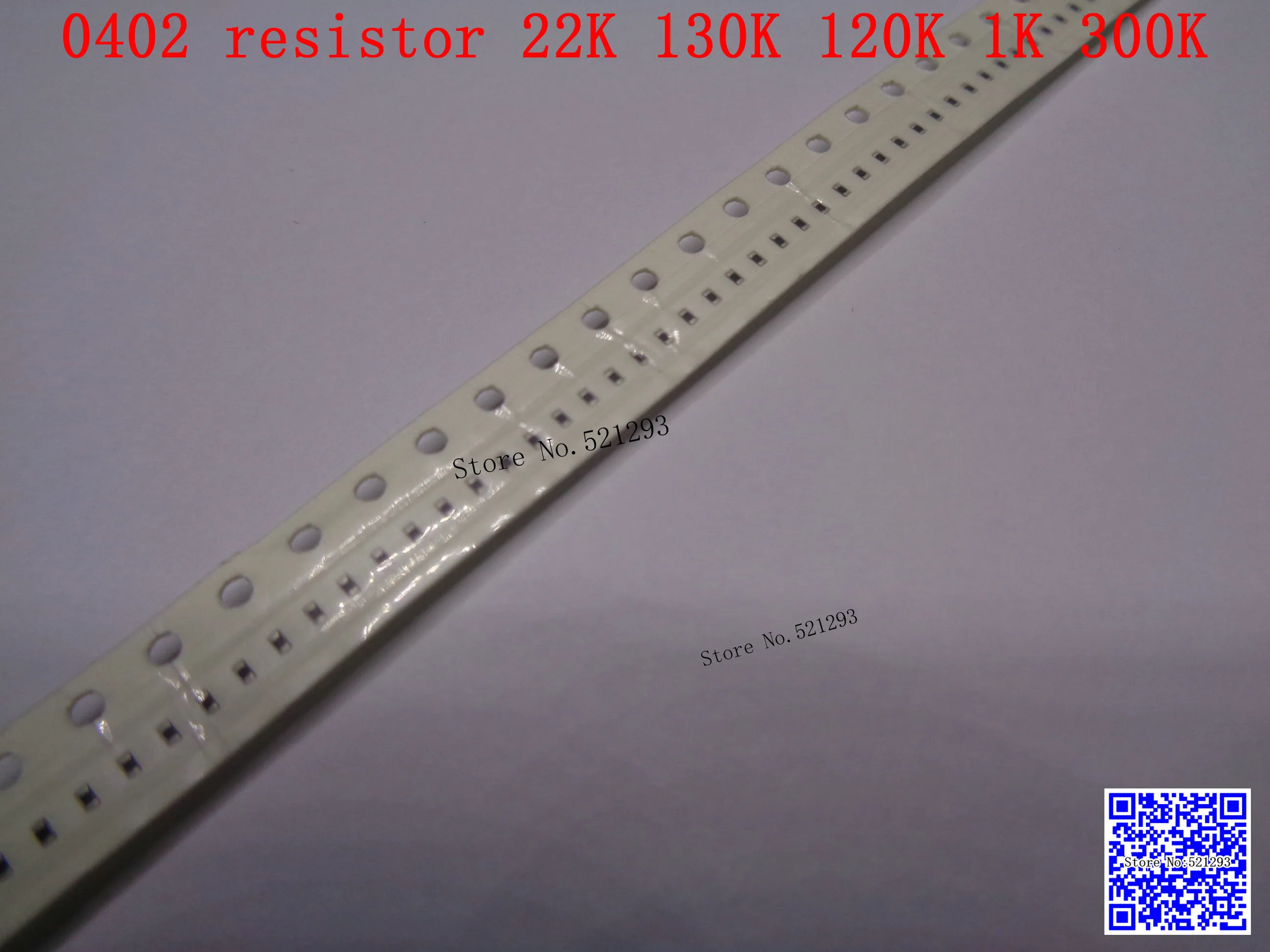 0402 F SMD резистор 1/16 Вт 22 к 130 120 1 300 Ом 1% 1005 чип 500 шт./лот | Электронные компоненты и