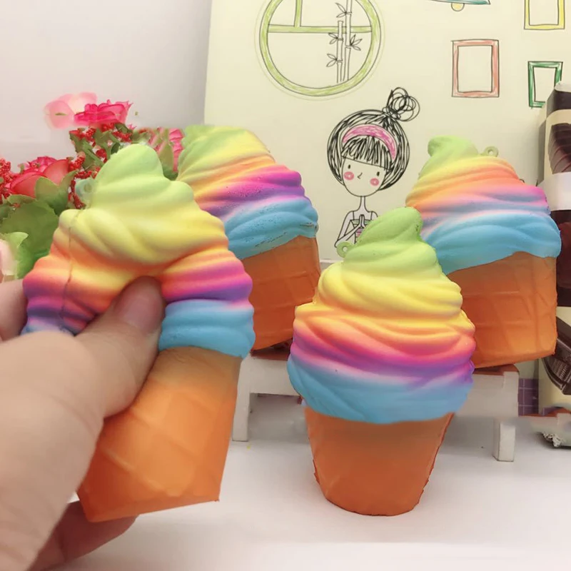 Jumbo Squishy Luky Cat гамбургер Мягкие игрушки Дети антистресс игрушки ароматизированные медленно растущие Squishies Снятие Стресса Игрушка для развлечения