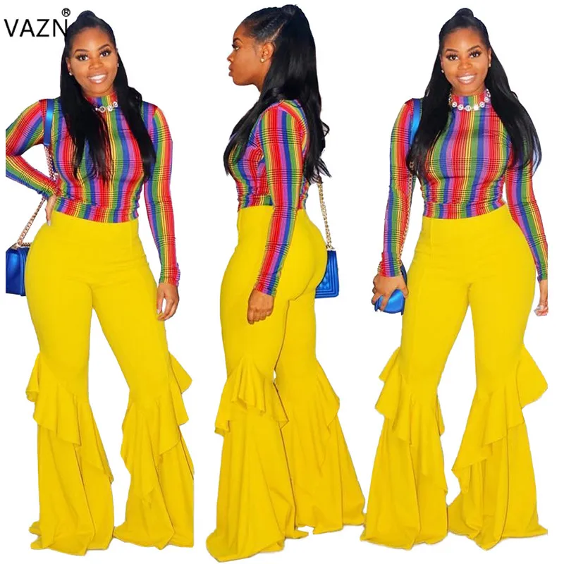 Женские облегающие Топы VAZN повседневные топы с круглым вырезом и длинными