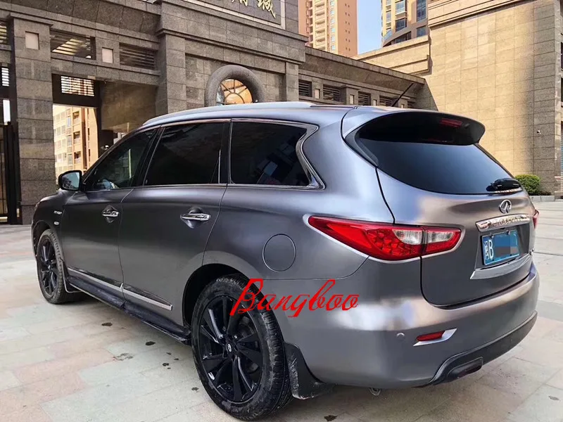 1 52x18 м украшение для автомобиля матовая хромированная виниловая оболочка