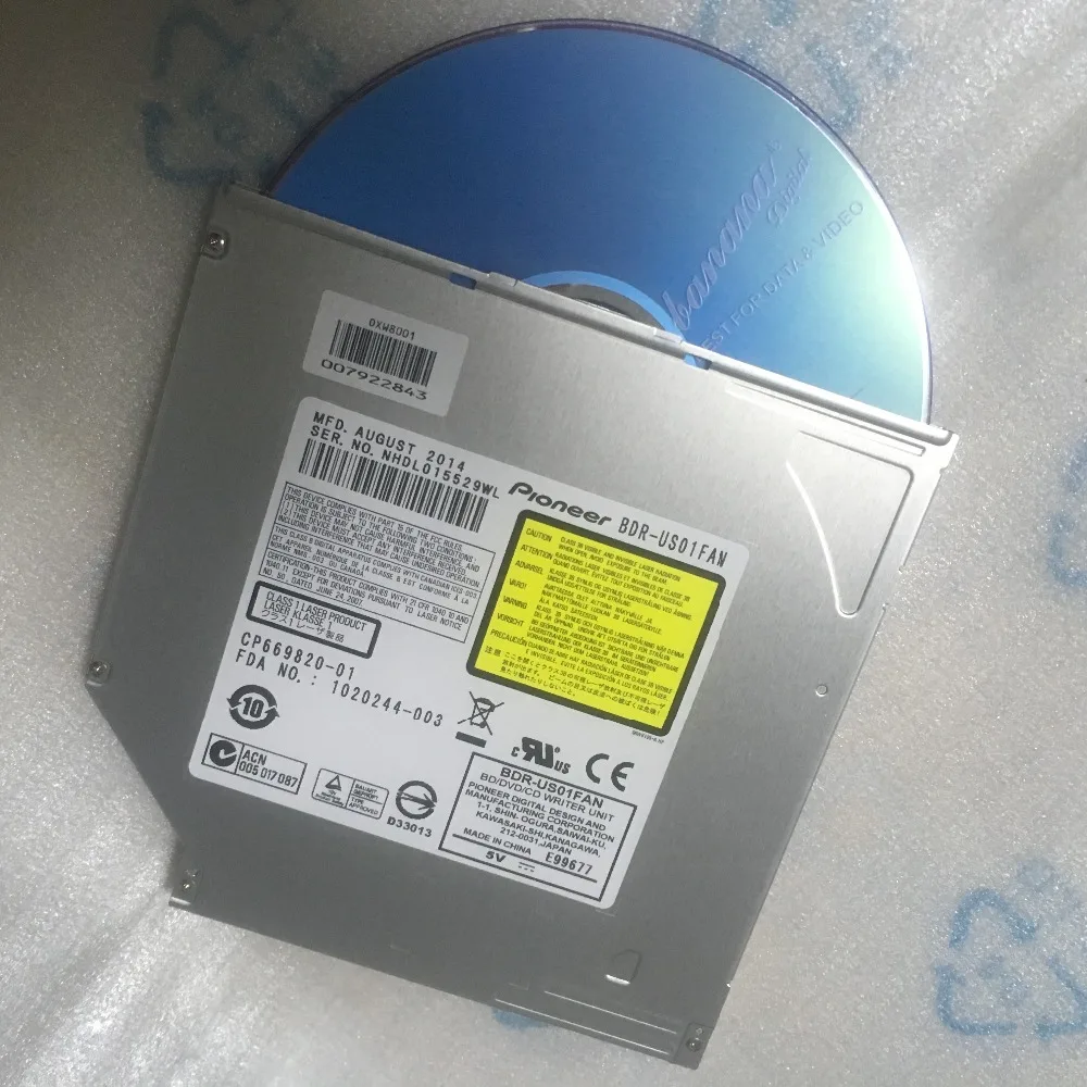 Новая Оригинальная высокоскоростная новаторская Модель: тонкий блок Blu Ray 9 5 мм