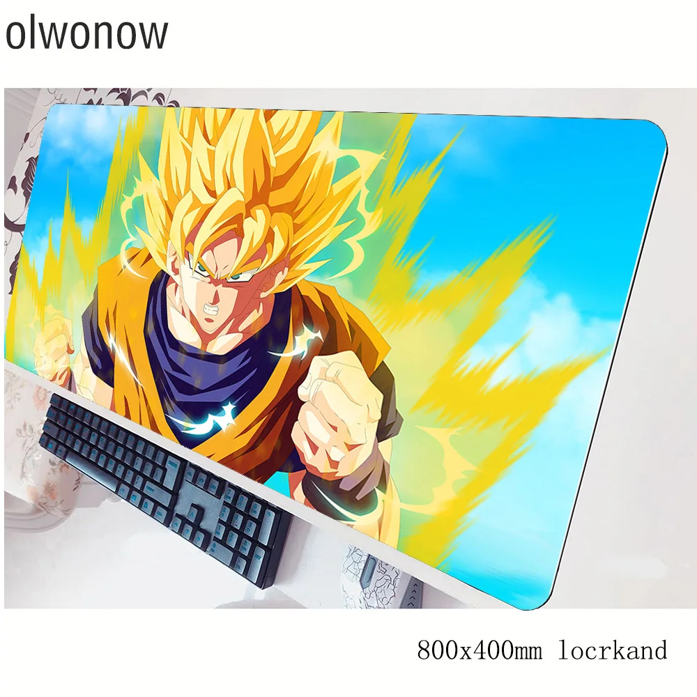 Dragon Ball Коврик для мыши большой коврик для мышь Notbook коврик для компьютерной 80x40 см игровой коврик геймер для ноутбука 80x40 см Коврик для мыши