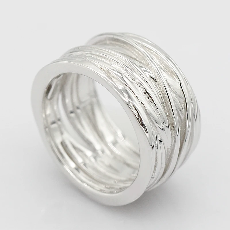 Серебряное женское кольцо из стерлингового серебра 925 пробы кольца для помолвки