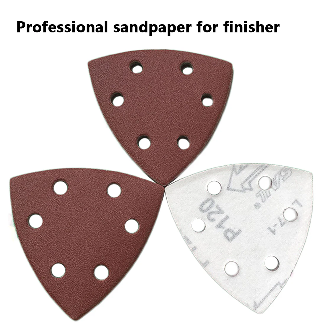 25PC 90mm Delta Sander Sand Paper Hook &amp Loop Sandpaper Disc Abrasive Tools for Sanding Grit 40-320 | Инструменты