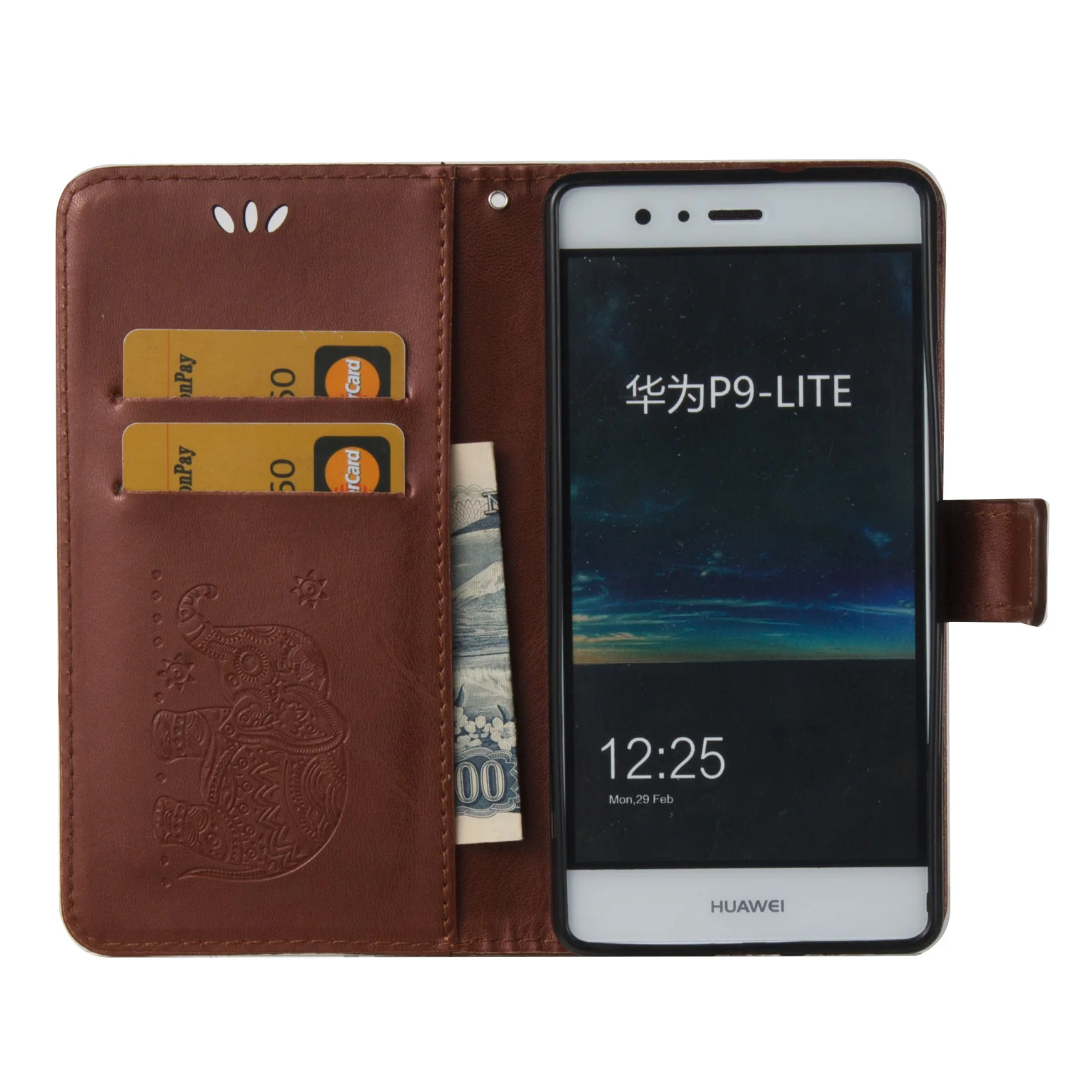 Чехол с откидной крышкой для Huawei P9 Lite кожаный чехол телефона VNS-L21 VNS-L31 VNS L21 L31 L53 L52
