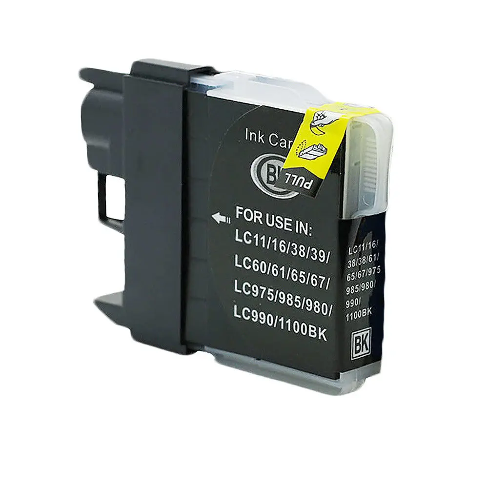 Картридж с 4 черными чернилами совместимый Brother LC980 DCP 145C 195C 197C MFC 250C 255CW