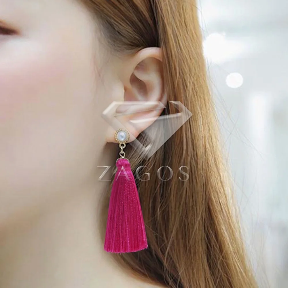 10 шт. кисточки бахрома окантовка занавески мебель серьга-брелок очаровательная