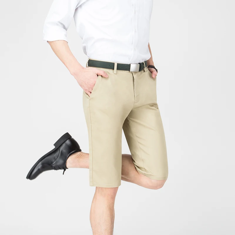 Мужские Летние Шорты WOLF ZONE модные повседневные хлопковые дышащие шорты Slim Fit