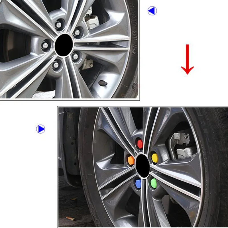 Колесо 20 шт. Встроенная защитная гайка крышка болта 19 мм для Volvo S40 S60 S80 XC60 XC90 V40 V60 C30