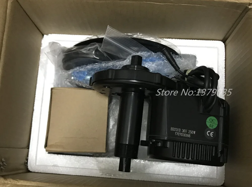 Комплект электродвигателя среднего привода BBS01B Bafang литий ионный аккумулятор для