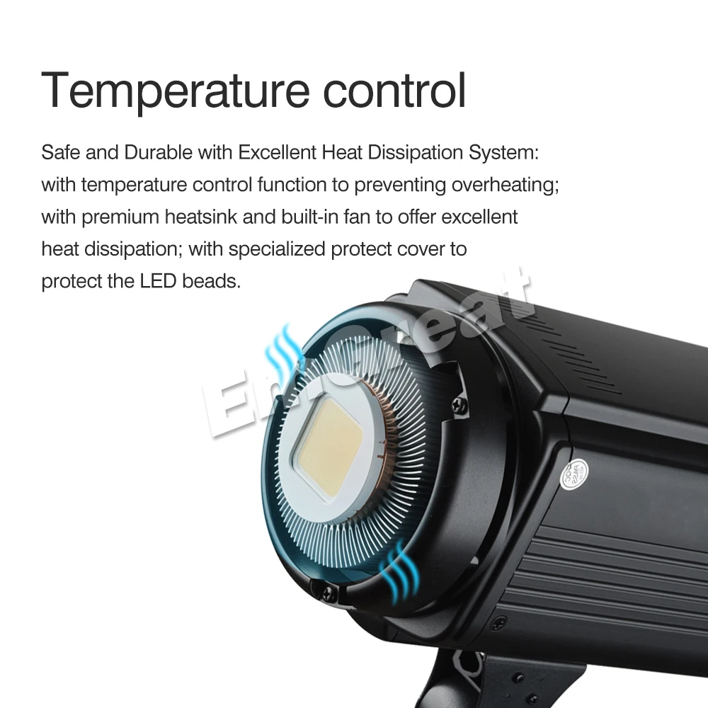 Светодиодный студийный светильник Godox с дистанционным управлением 150 Вт 5600K CRI 93 +