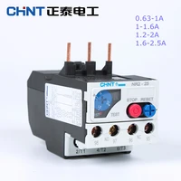 chint thermal overload relay temperature overload protector current relay nr2 25z 0 63 1a 1 1 6a 1 2 2a 1 6 2 5a