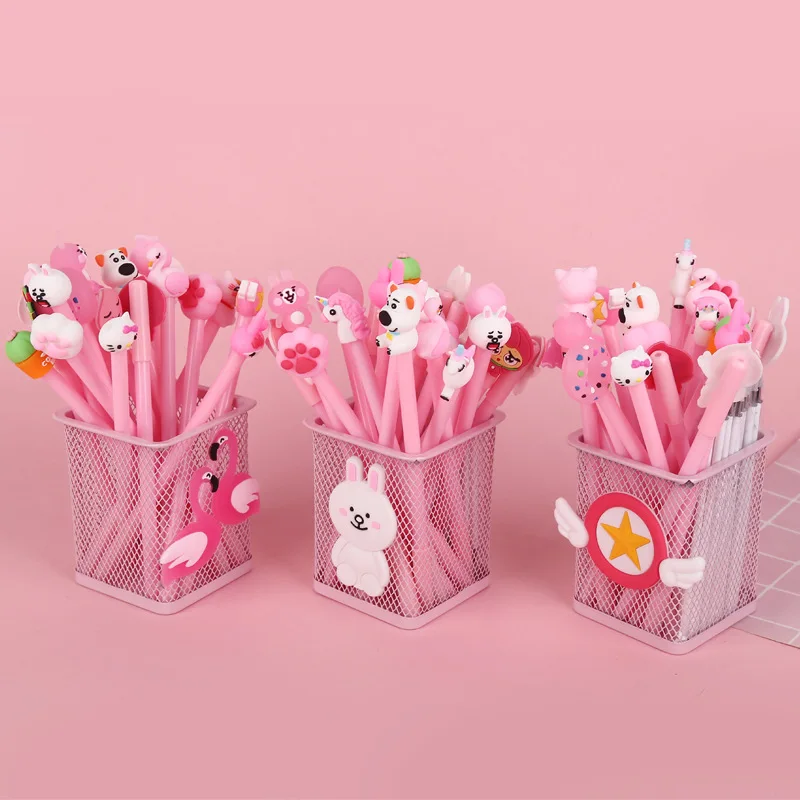 20 шт./компл. гелевая ручка Kawaii caneta Творческий lapices Единорог papelaria kalem стационарный материал Эсколар милые boligrafo