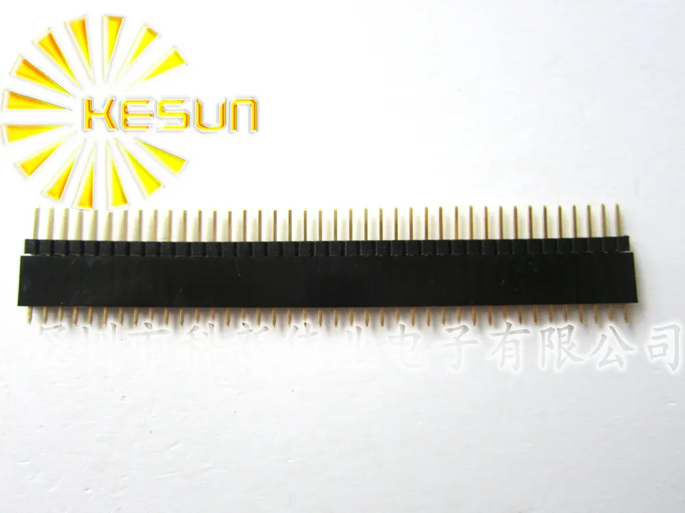 10 шт x 1*40 2*40 40Pin 2 54 мм Однорядные прямые мужские и женские блестящие