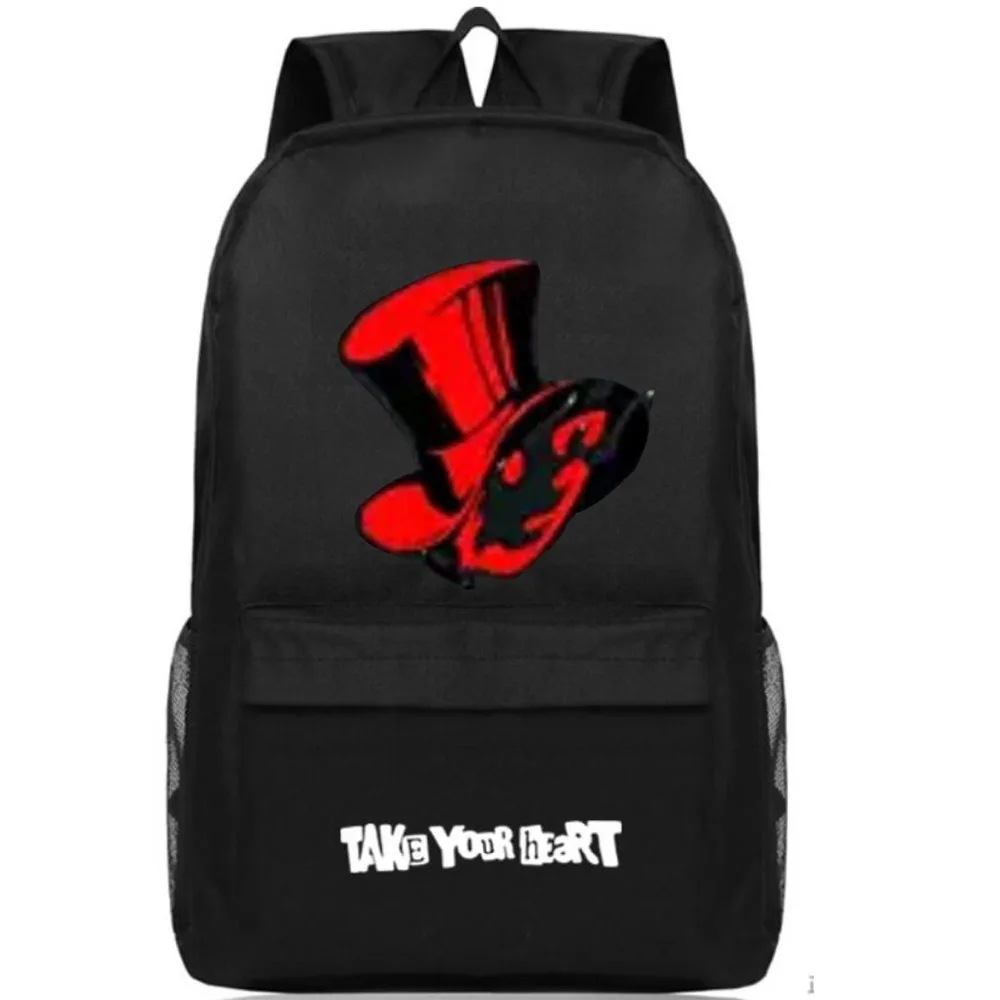 

Persona 5 Shin Megami Tensei: Persona Protagonist shoulder japanese school canvas backpack bag