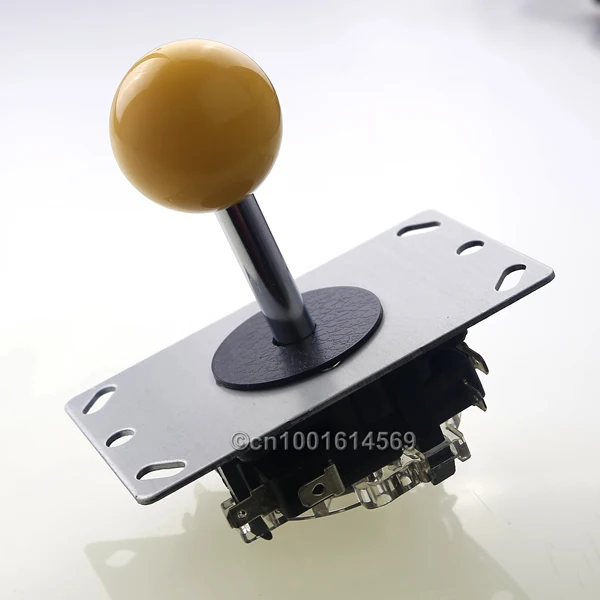 Цвет: желтый Easyget Аркада наборы сделай сам части 5 V 2 Pin 8 Way PC джойстик для MAME игровой контроллер и игры JAMMA& Fighting& для системы Windows - Цвет: Цвет: желтый