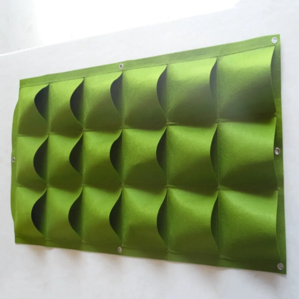 Настенное подвесное кашпо вертикальный садовый 18 карманы растительного живой