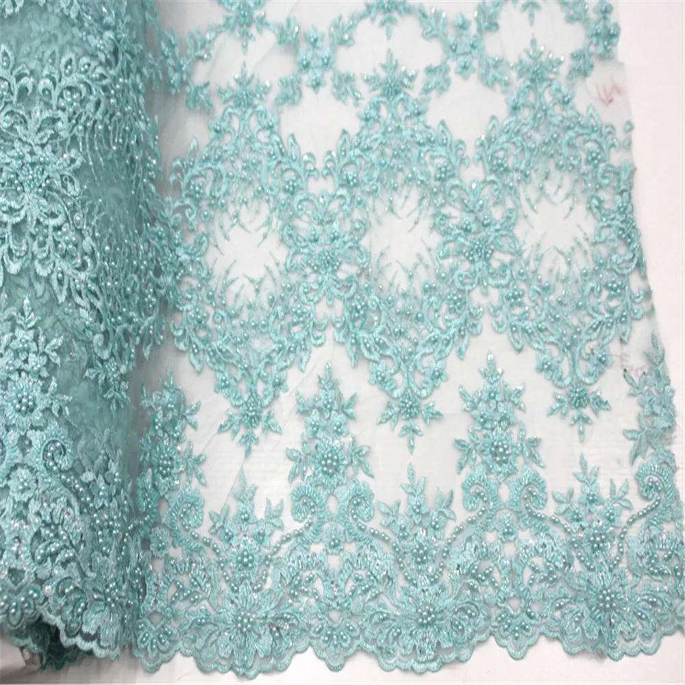 New Arrival Black Evening Dress African Beaded French Tulle Nigerian Lace Fabrics For Women X485-1 | Дом и сад