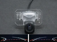 1080p fisheye trajectory track car rear view camera for honda civic ciimo 2012 2013 accord city 2008 2009 2010 reverse camera