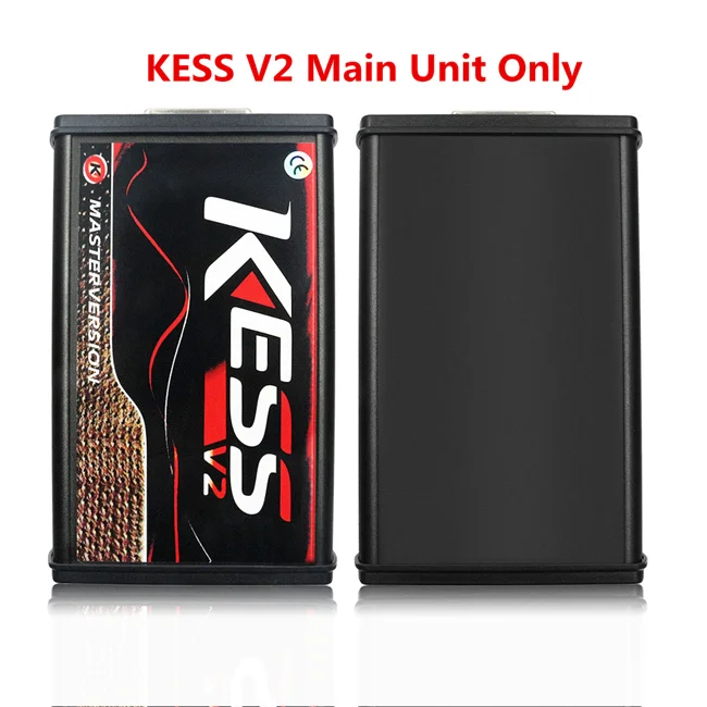 KESS 2.53 Main Unit V2.47 V5.017 Kess V2 мастер версия ECU программист инструмент онлайн Kess V2 V5.017 V2.53 без жетона ограничения ЕС красный Kess V5.017 V2.53 - Цвет: KESS 2.53 Main Unit