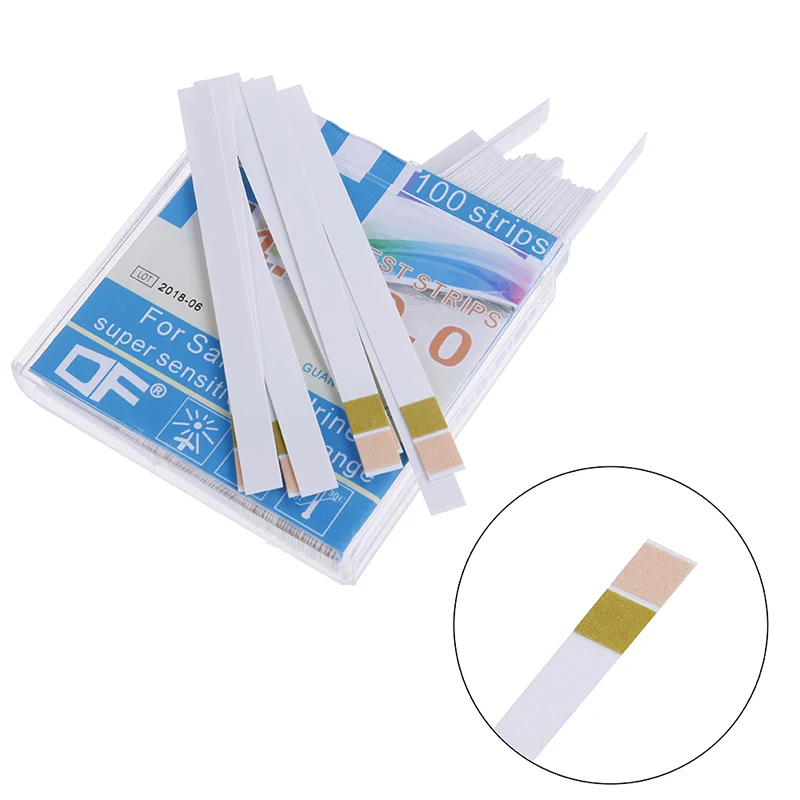 

New 100 Strips PH Indicator Test Strip 4.5-9 Paper Litmus Tester Laboratory Urine & Saliva Hot Sale