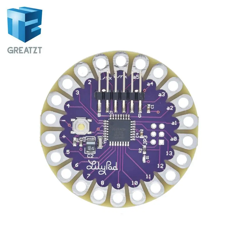 Материнская плата GREATZT LilyPad 328 ATmega328P ATmega328 16 м для Arduino|Интегральные схемы| |