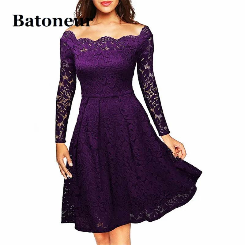 Женское винтажное кружевное платье с вышивкой женское открытыми плечами