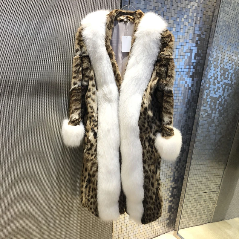 CKMORLS/Новинка пальто из натурального меха норки для женщин зимние парки с