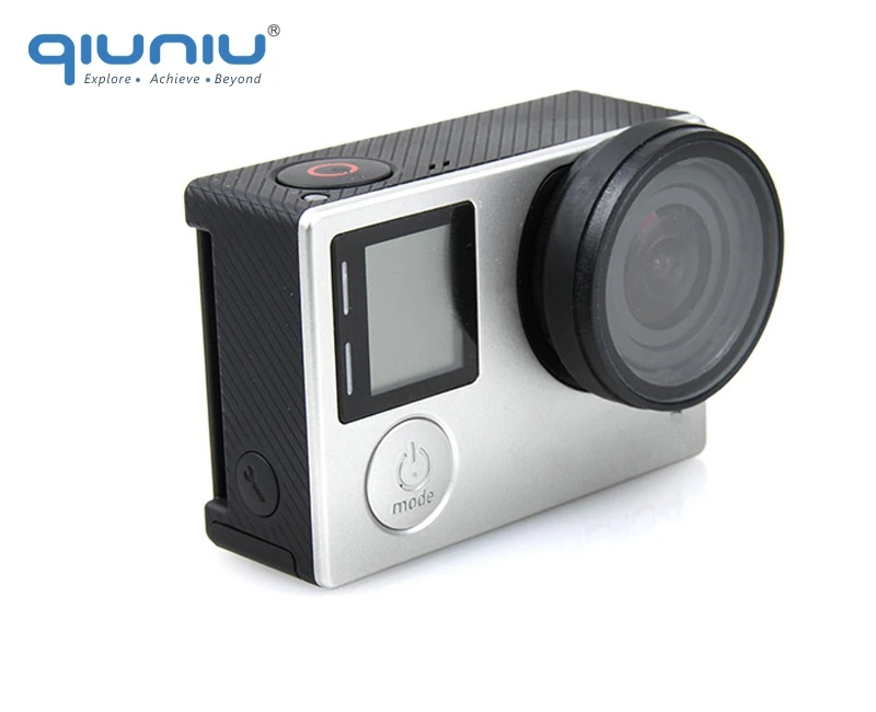 Аксессуары QIUNIU для GoPro защита объектива от УФ фильтров защитное покрытие