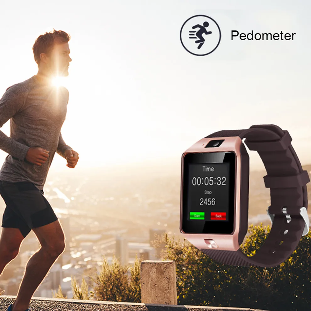 Новые оригинальные Смарт-часы DZ09 Sim умные часы с камерой вызова шагомером Bluetooth