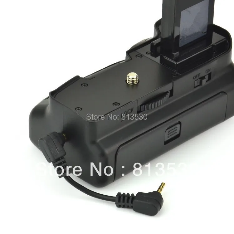 Батарейная ручка 100D+ пульт дистанционного управления для камеры Canon EOS Rebel SL1/100D, LP-E12 LPE12