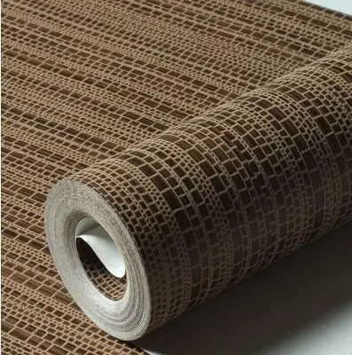 Вертикальная Текстура металлик серебро искусственная Grasscloth винил современные обои соломы Глянцевая плетеная корзинка стены Бумага для спальня стены - Цвет: 8217