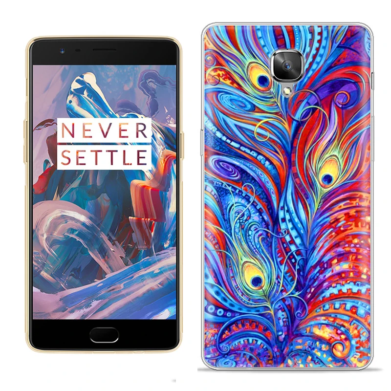 Чехол для телефона LULUMI Vintage Bohemia из TPU с обратной крышкой и ковриком для Oneplus 3 Case oneplus 3T 5.5inch Wild Leopard Grain Capa on.