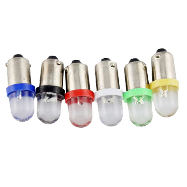 YSY 50 шт 12В DC BA9S 1 светодиодный F8 1 SMD T4W T11 светодиодный лампы выпуклая линза белый синий красный янтарь зеленый пинбол автомобильные лампы