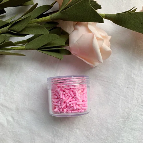 Pink 15g Счастливый обезьяна 15/30 г/кор. поставки слаймов комплект игрушки анальные шарики слизи Подвески Аксессуары DIY наполнитель ремесла муку пушистой четкое облако Slime - Цвет: Pink 15g