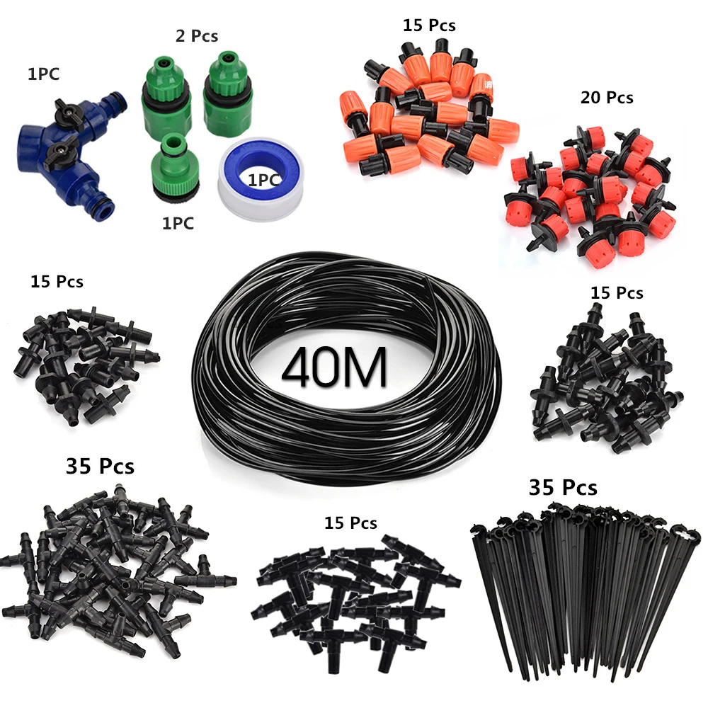 10 м 25 40 DIY система капельного орошения автоматический шланг для полива сада микро