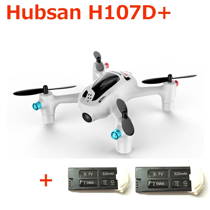 Получите дополнительный аккумулятор) Hubsan FPV X4 плюс H107D+ с 720 P HD Камера 6-axis Gyro RC Quadcopter RTF